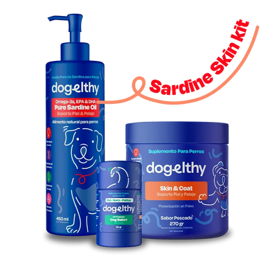 Kit de Omega 3 de Sardina para Perros