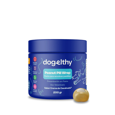 Recubrimiento de Pastillas para Perros Sabor Crema de Cacahuate